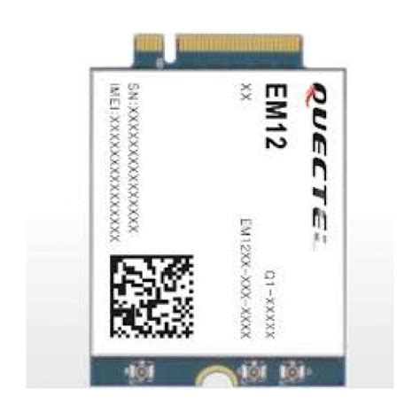 EM12-G EM12GPA-512-SGAD Quectel LTE-A M.2 - optimized LTE advanced 3 x ...