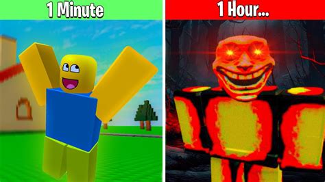 1 Hour Of Cursed Roblox Games Youtube