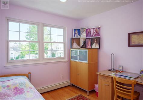 New Double Hung Windows In Colorful Girl S Bedroom Renewal By