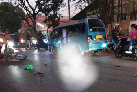 Kecelakaan Di Gunung Putri Bogor Hari Ini Juli Motor Tumbang