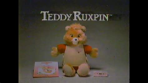 1985 Teddy Ruxpin Toy Commercial Youtube