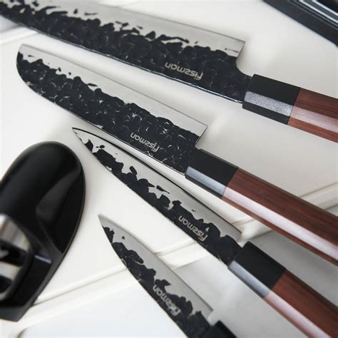 Fissman 6-Piece Knife Set Kendo Series X30Cr13 Steel, 8" Chef Knife, 5 ...