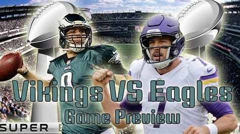 Nfc Championship Minnesota Vikings Vs Philadelphia Eagles Game Preview