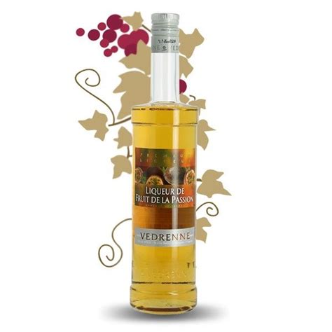 Liqueur Fruit De La Passion Vedrenne 70cl 18° Crème De Banane