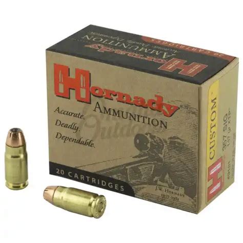 Hornady Custom Sig Grain Xtp Rounds Omaha Outdoors