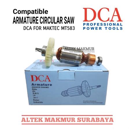 Jual Dca Armature Mesin Circular Saw Maktec Mt Angker Dinamo