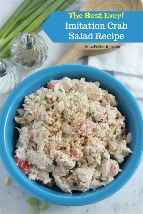 Imitation Crab Salad Recipe