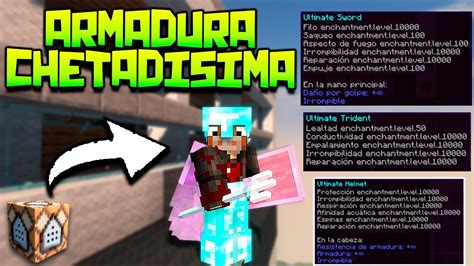 Como Conseguir La Armadura Mas Chetada De Minecraft Sorpresa Sin