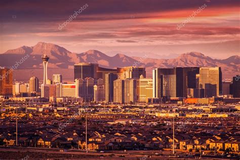 Las Vegas Strip Skyline Stock Photo Welcomia 54769799