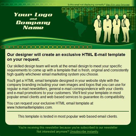 Graph | Free HTML E-Mail Templates