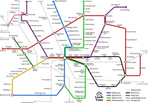 Leeds Tube map updated | richd.me