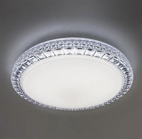 Lustre Plafon LED Sagitta 24W 40cm Céu Estrelado Acrílico Branco Frio