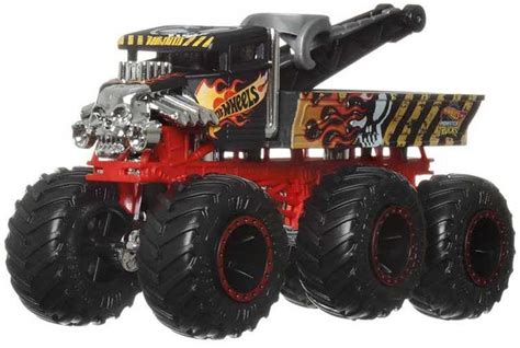 Hot Wheels Caminhão Monster Trucks Sortidos Mattel 1 64 Caminhões Motos e Ônibus de Brinquedo