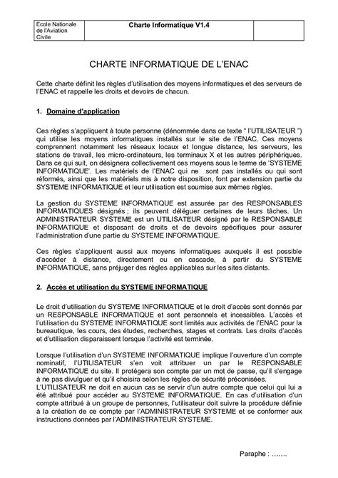 Calam O Charte Informatique Fr V