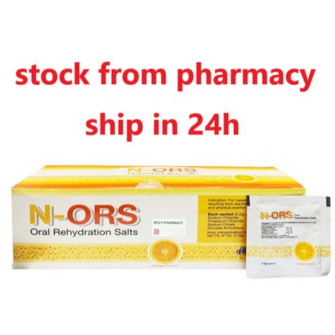 N Ors Oral Rehydration Salt G Sachets Sachets Box Shopee