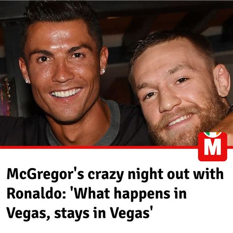 Conor McGregor and Cristiano Ronaldo... - Irish Mirror Sport | Facebook