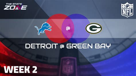 Week 2 – Detroit Lions @ Green Bay Packers Preview & Pick - The Stats Zone