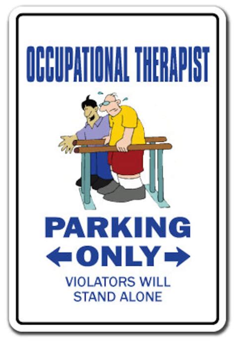 Occupational Therapist Sign Therapy Rehab Pt Ot T Etsy