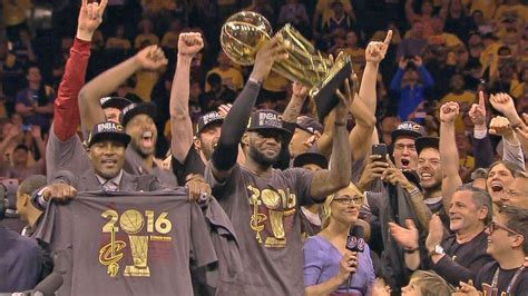 LeBron James Makes History with Cavaliers NBA Championship Win Video ...