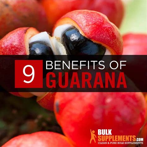 Guarana Seed Extract: Benefits, Dosage & Side Effects | Guarana, Health ...