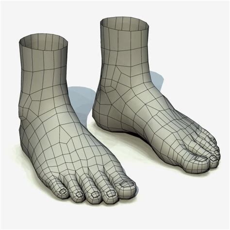 3d Model Of Feet 3d Max Tutorial Zbrush Tutorial Maya Modeling Modeling Tips 3d Model