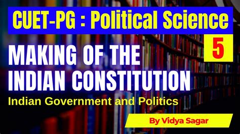 Cuet Pg 2023 Political Science Ma From Du Jnu Bhu Making Of The