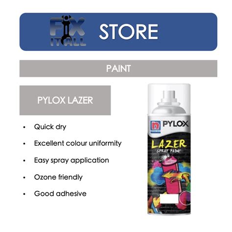 Nippon Pylox Lazer Spray Paint Cc Shopee Malaysia