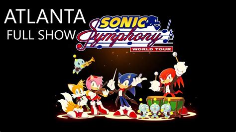 Sonic Symphony World Tour Atlanta Full Concert YouTube