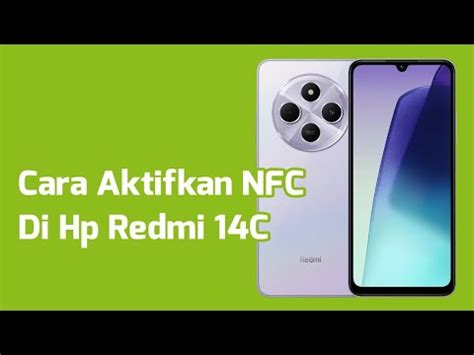 Cara Aktifkan NFC Di Hp Redmi 14C YouTube