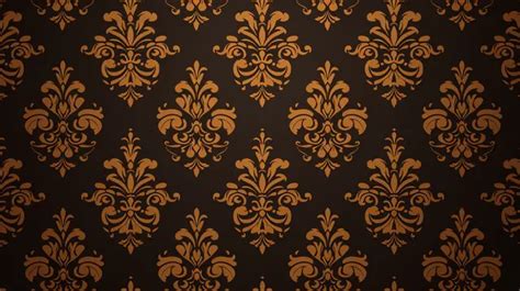 Vintage European Royal Victorian Seamless Texture Background Wallpaper