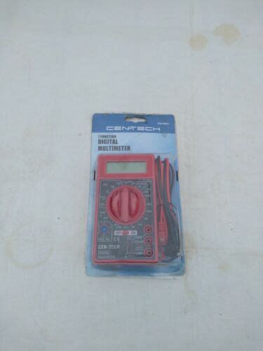 Cen Tech Function Digital Multimeter Item Ebay