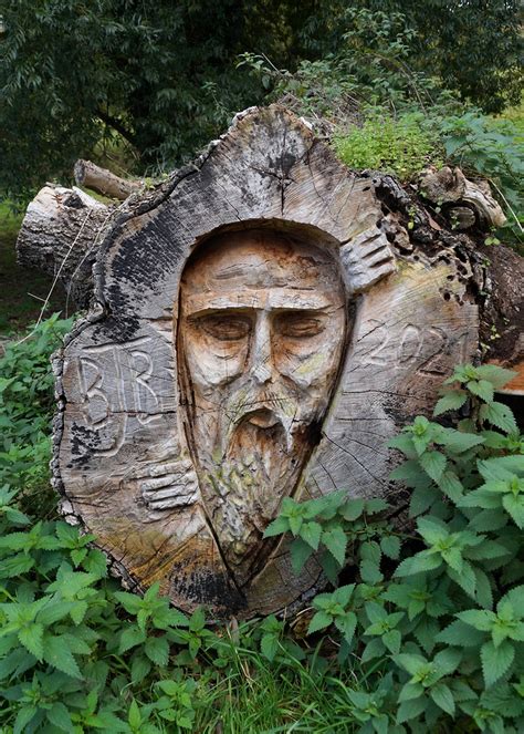 A Wooden Expression By The Grand Union Canal In Leighton L Neil