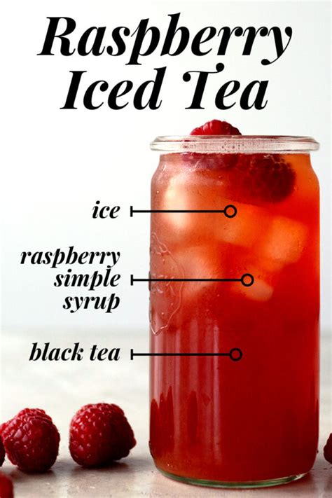 How To Make Raspberry Iced Tea Oh How Civilized