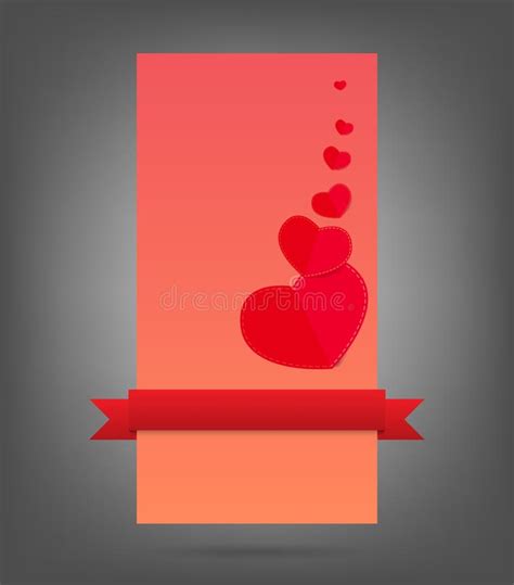 Valentine Card Stock Illustration Illustration Of Graphic 55254096