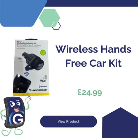 Wireless Hands Free Car Kit - Get Connected