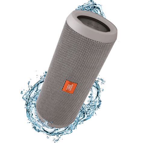 Jbl Flip Wireless Portable Stereo Speaker Gray Jblflip Gray