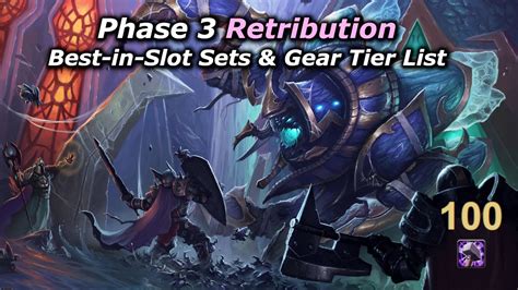 Retribution Phase 3 TOGC Best In Slot Gear Tier List YouTube