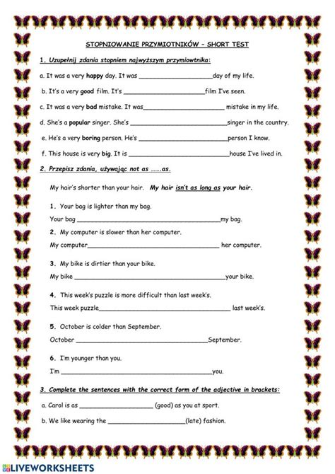 The Butterfly Poem Worksheet For Students To Practice Reading And