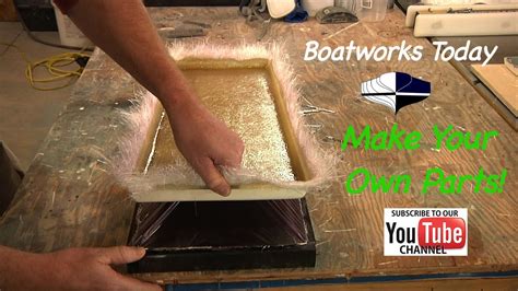 Making A New Fiberglass Hatch From A Mold Fiberglass Boat Restoration Fiberglass Mold