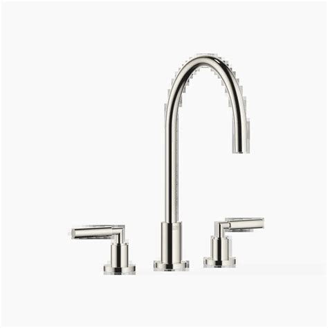 Tara Platinum Three Hole Mixer