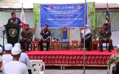 Okubo Leads Inauguration Of 1st Mosque Inside NCRPO HQ In Taguig