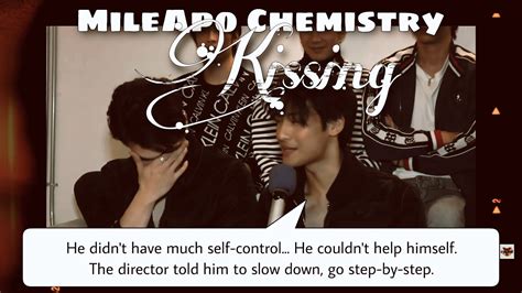 MILEAPO CHEMISTRY PT 2 Mile And Apo On Kissing Each Other YouTube