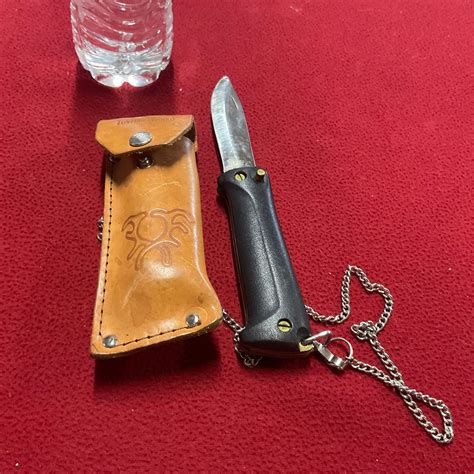 Vintage Puukko Knife By Rkp Tunturiloma Oy And Sheath 29408