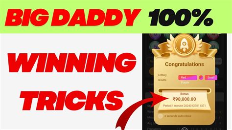 Big Daddy Game Tricks Bdg Game Kaise Khele Big Daddy Game Winning