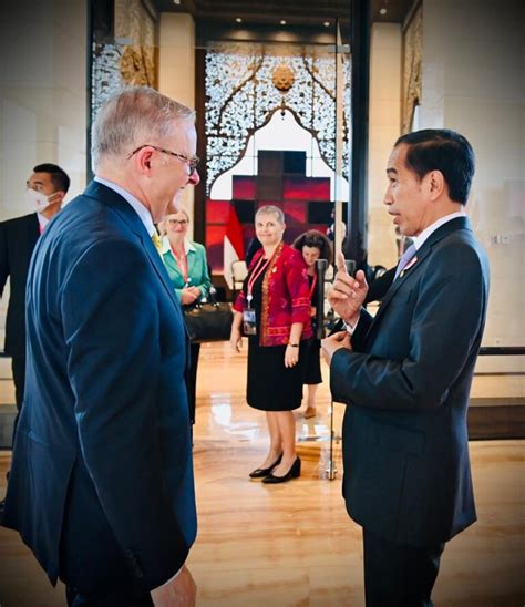 Foto Presiden Jokowi Apresiasi Dukungan Australia Untuk G Indonesia