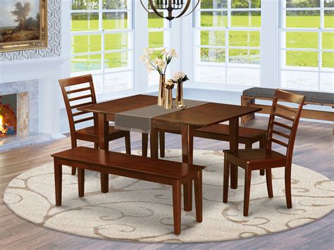 Lark Manor Adonica Butterfly Leaf Solid Wood Dining Set Wayfair