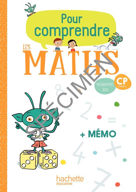 Calam O Pour Comprendre Les Maths Cp Dition Fichier M Mo