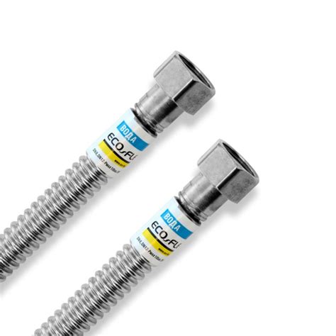 Шланг для подводки воды ECO-FLEX "Вода СУПЕР" 1/2" ВВ, длина - 60 см ...