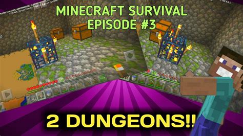 I Found Dungeons While Mining Offcamera Minecraft Survival