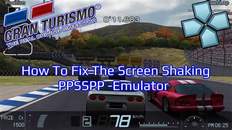 Gran Turismo PSP PPSSPP Guide How To Fix Screen Shaking YouTube